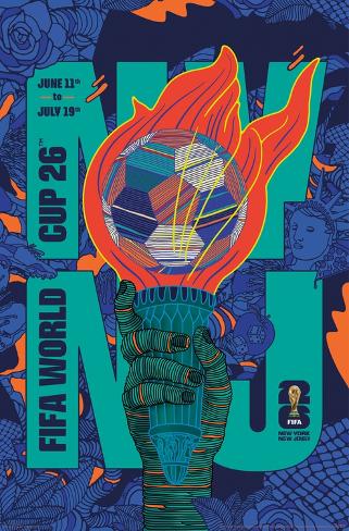 Trending - FIFA World Cup 2026 New York New Jersey Poster - Shop All FIFA World Cup